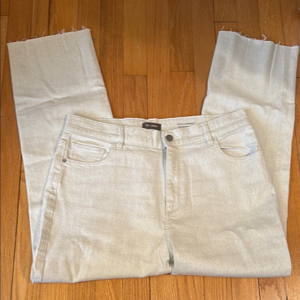 DL1961 Patti Straight High Rise Vintage Ankle Light Wash Jeans